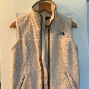 North face Sherpa fleece vest